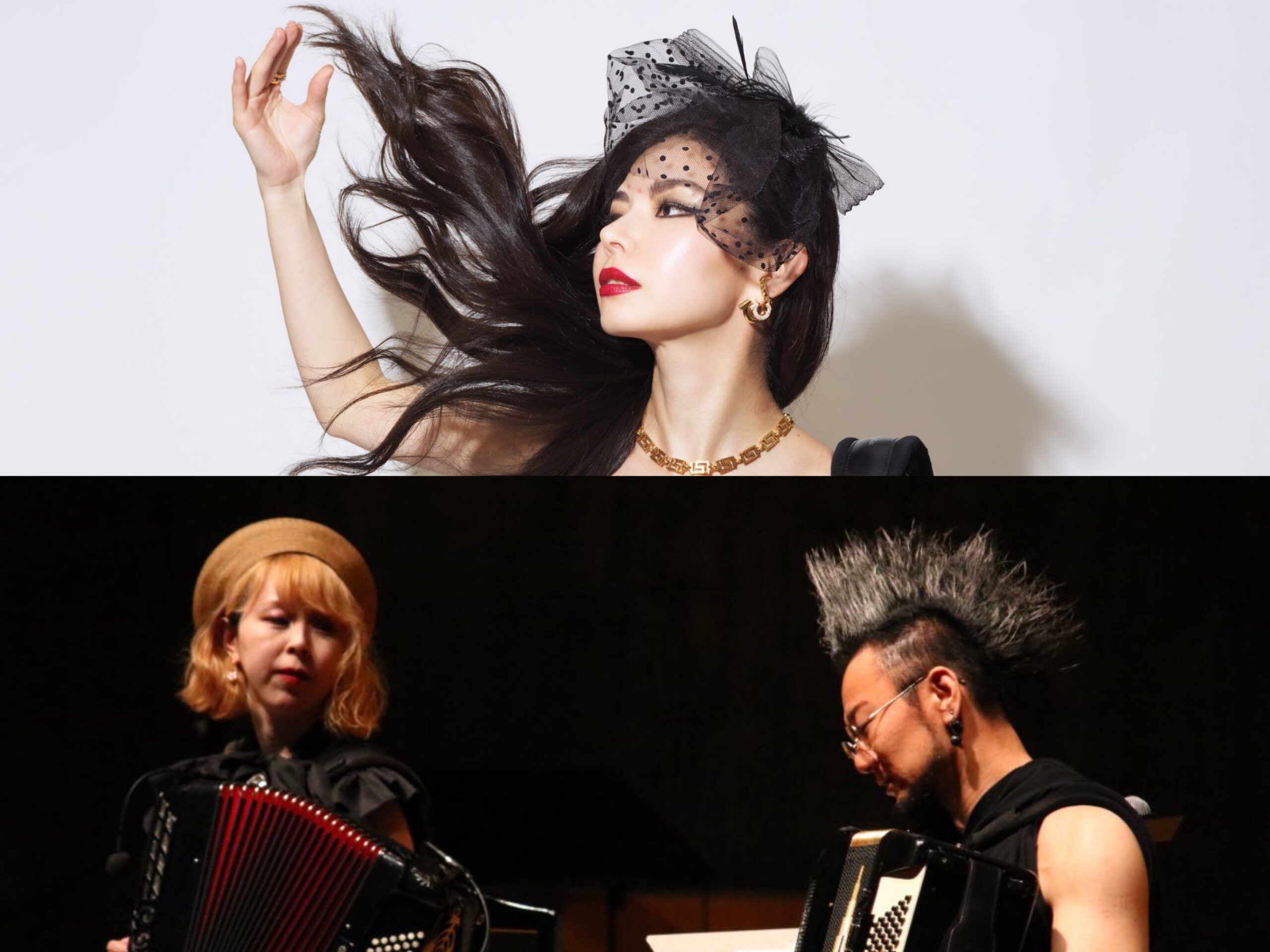 「9/18(木) 【竹廣類 ボタンacc×都丸智栄 鍵盤acc duo】ゲスト：土屋恵 ボタンacc @下北沢lown」のアイキャッチ画像