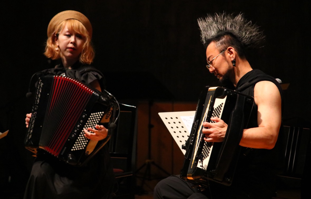 「1/23(金)都丸智栄acc × 竹廣類 acc duo@ 高円寺・IMPRONTA」のアイキャッチ画像