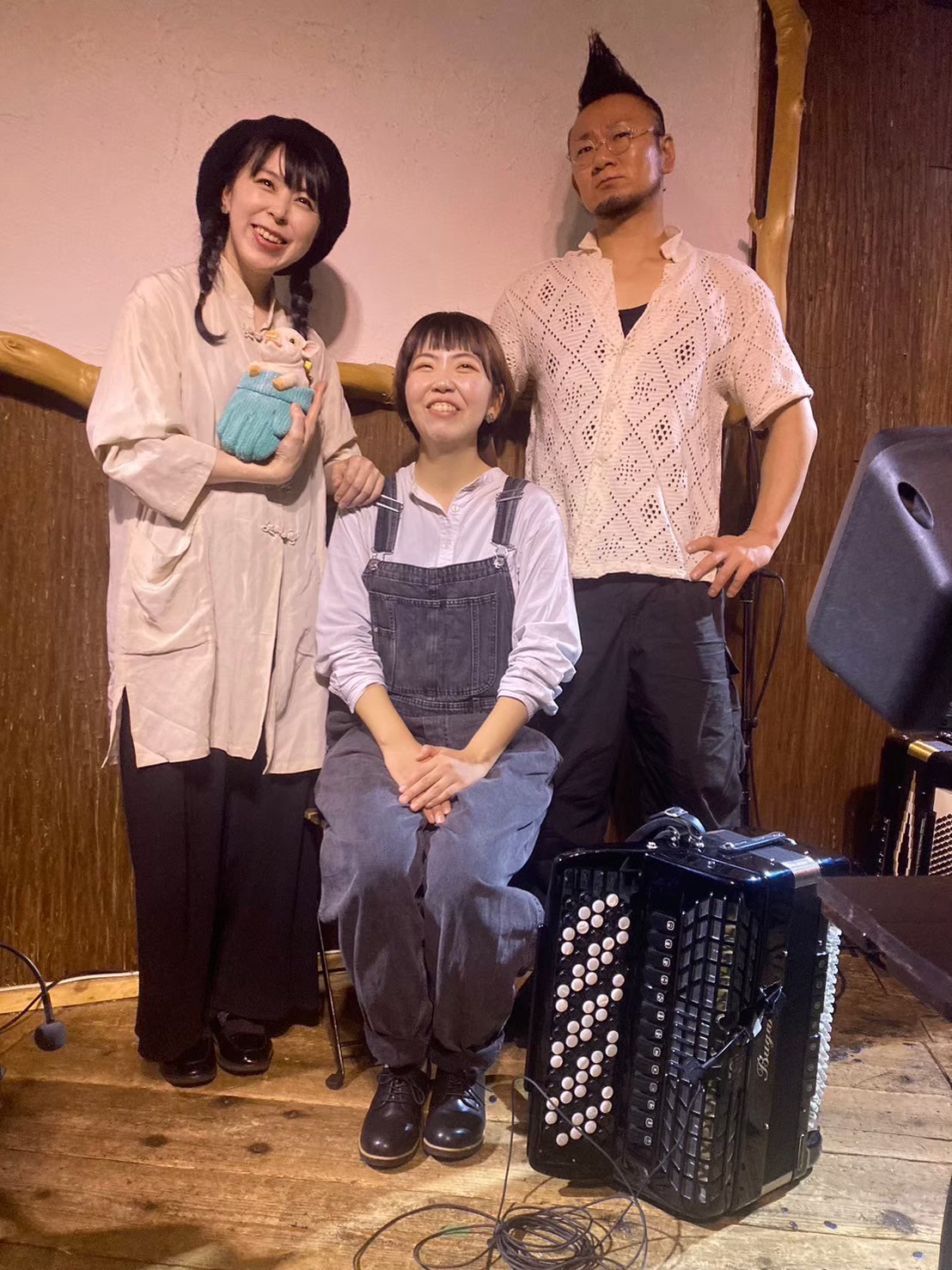 「7/5(月) 【とまるい】ライブ 竹廣類 ボタンacc×都丸智栄 鍵盤acc duo @下北沢lown」のアイキャッチ画像
